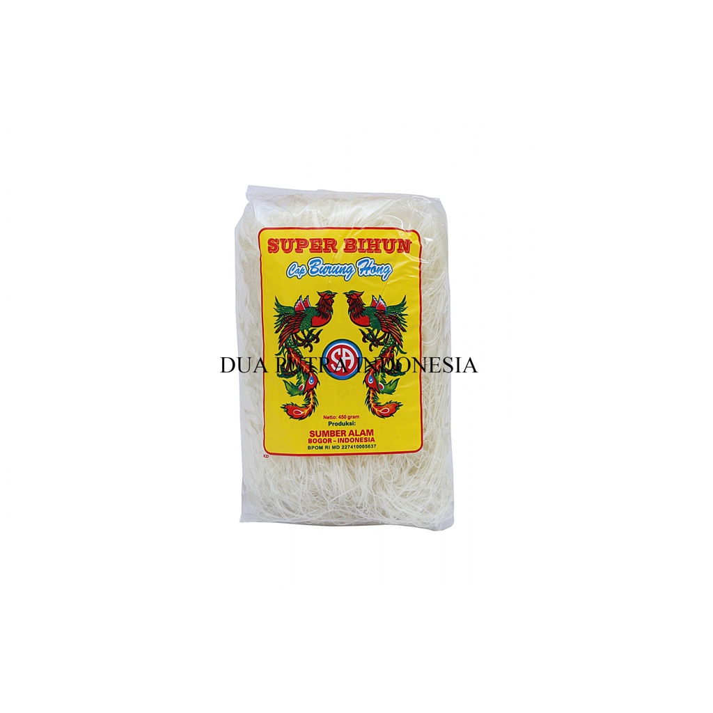 

SUPER BIHUN CAP BURUNG HONG 450 GRAM - ECERAN