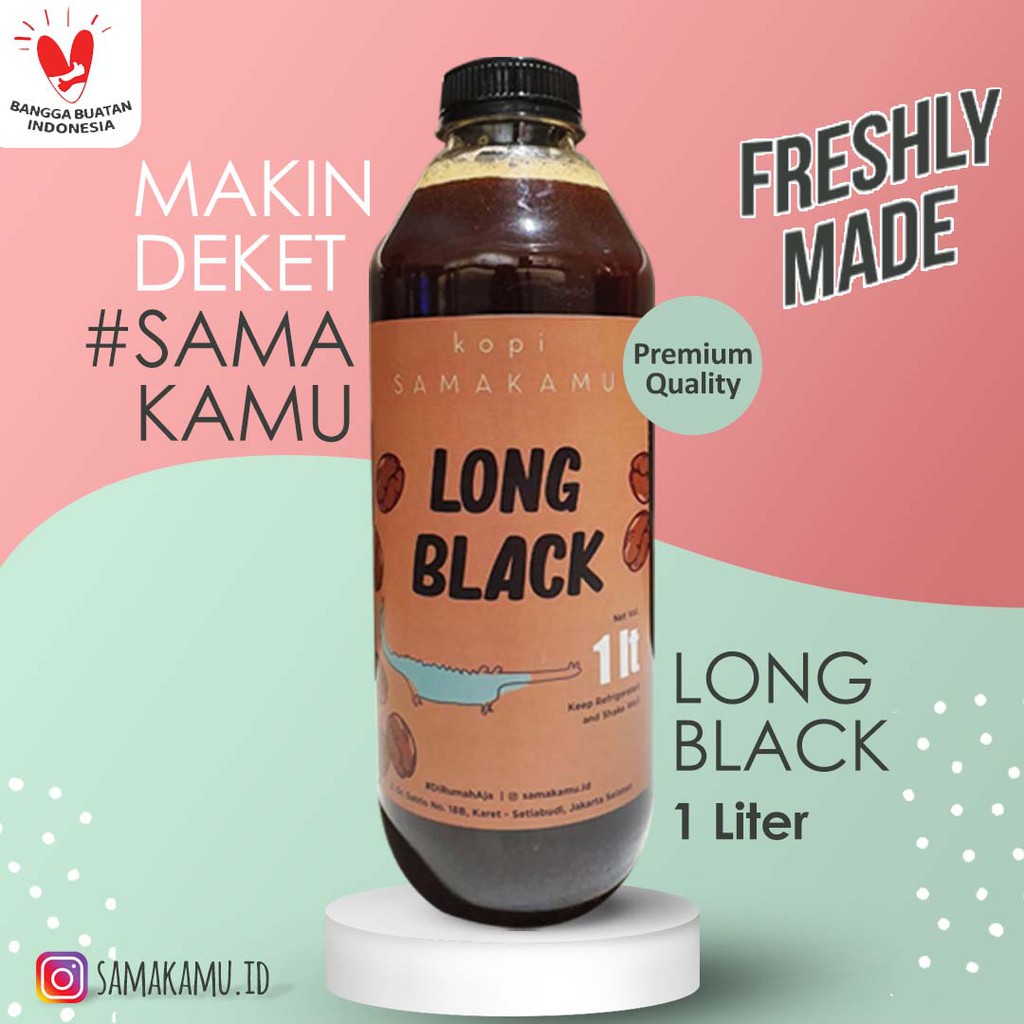 

Long Black Coffee SAMAKAMU 1 Liter || Made By Order || High Ingredients Only