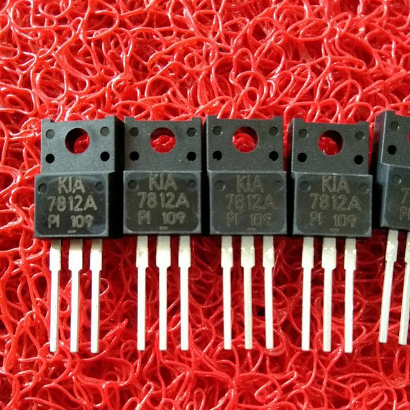 KIA7812 - 7912 transistor regulator original KIA