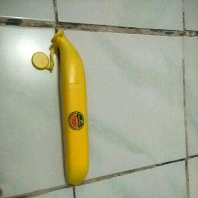 Payung Lipat Pisang Lucu Pelindung Hujan Banana Umbrella Waterproof