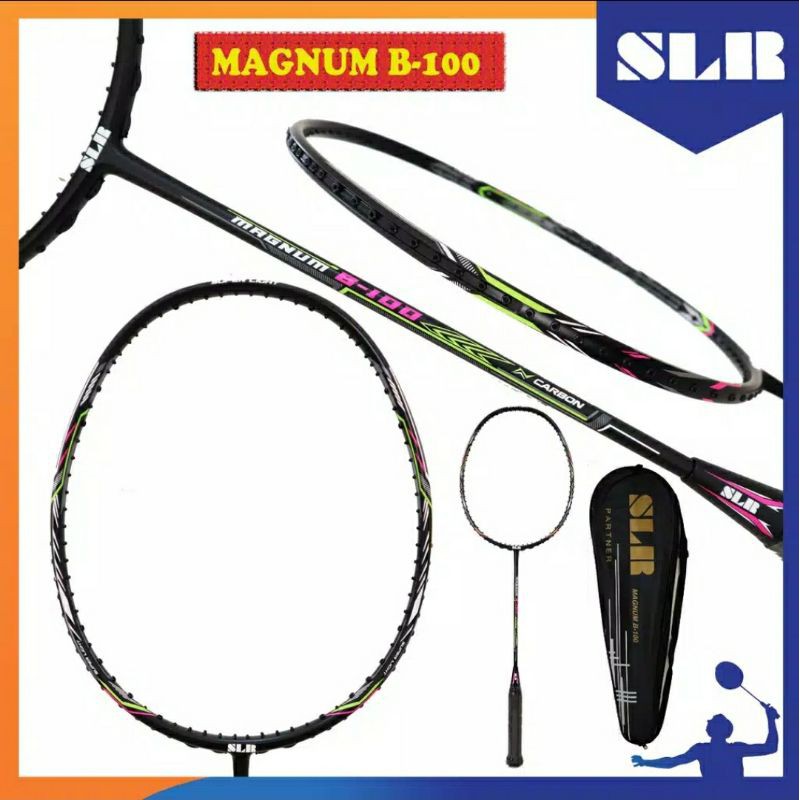 Raket Badminton SLR Magnum B 100 / B 200 / B 300