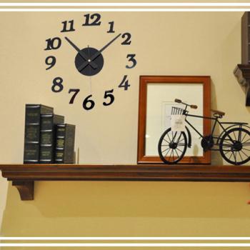 Jam Dinding DIY Giant Wall Clock Quartz 30-50cm / Jam Dinding Aesthetic Dekorasi Dinding Besar Karakter Jam Dinding Tempel Tembok Besar / Jam Dinding Besar DIY Giant Clock Quartz 30-50cm Waterprof Unik Murah Tanpa Suara / Jam Dinding Angka Besar Raksasa