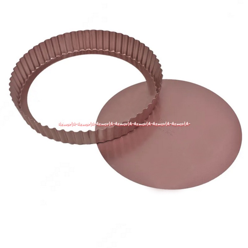 Wiltshire Round Cake Pan 20cm Tray Bulat Loyang Kue Tempat Bakar Panggang Adonan Kue Anti lengket Warna Rose Gold Pink witlsire