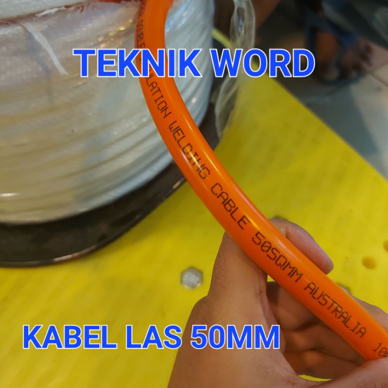 KABEL LAS SUPERFLEX 50MM / WELDING CABLE SUPERFLEX 50MM