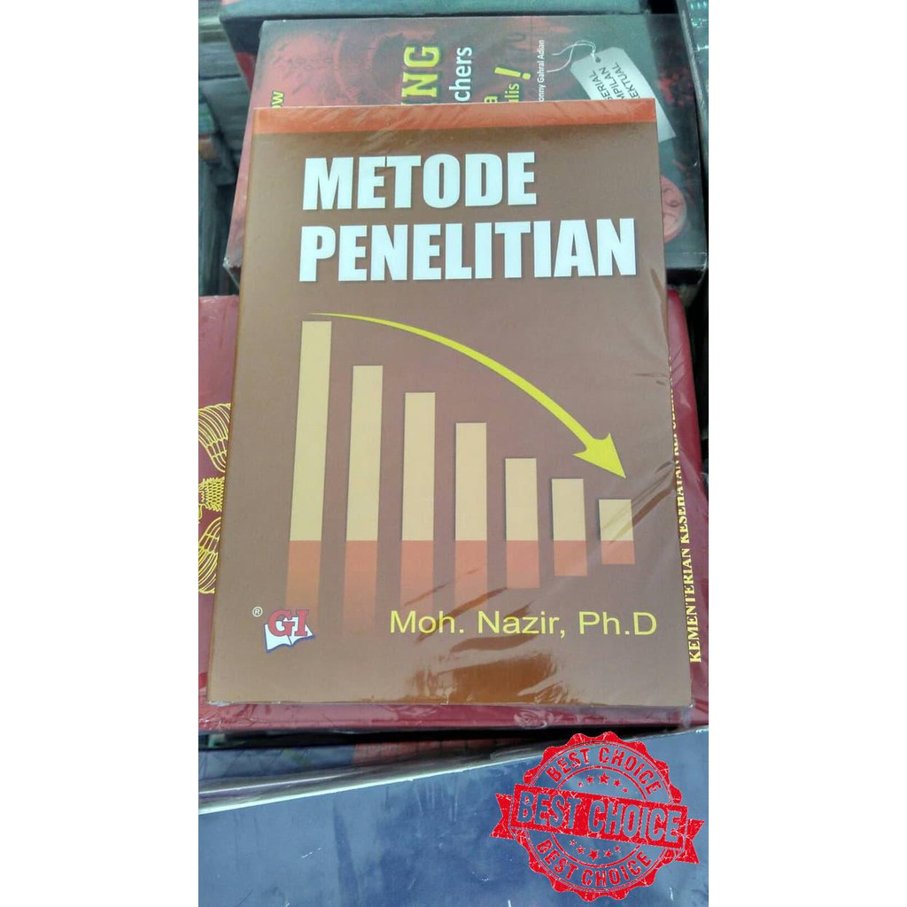 Buku Metode Penelitian Moh Nazir Shopee Indonesia