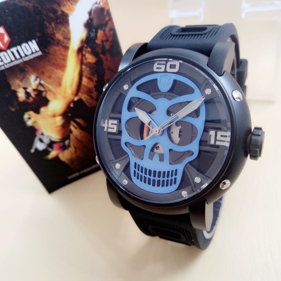 Jam Tangan Pria Expedition 6722 Original Tali Rubber