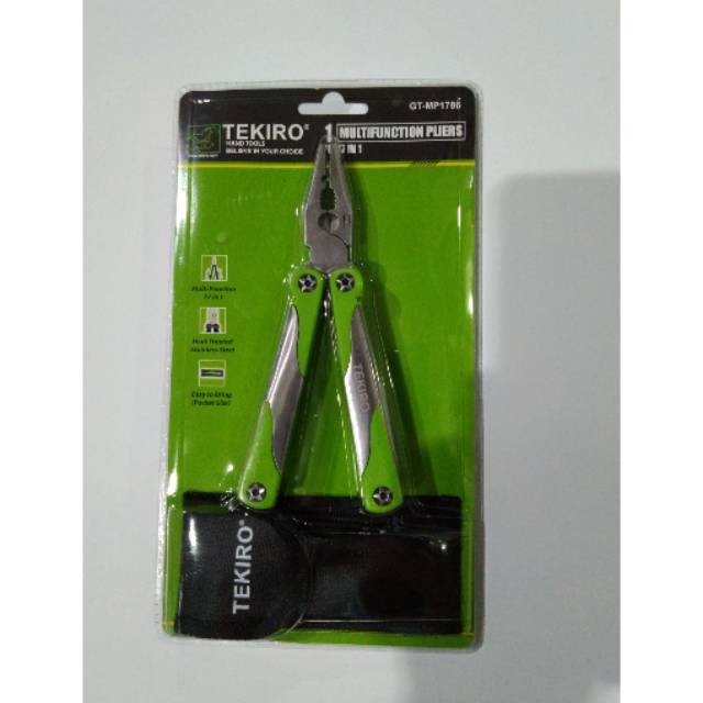 Tekiro Tang Lipat 17 In 1 Multifungsi Multifunction Pliers Original