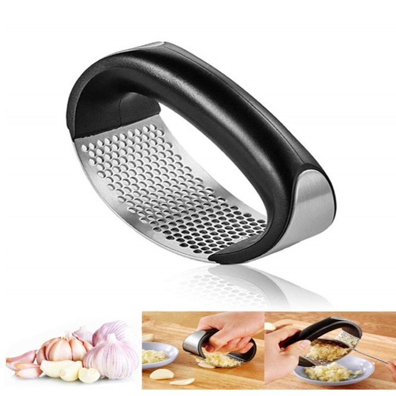 ALAT PENGGERUS BAWANG PENCACAH STAINLESS STEEL GARLIC RICER PRESS  MURAH CHOPPER