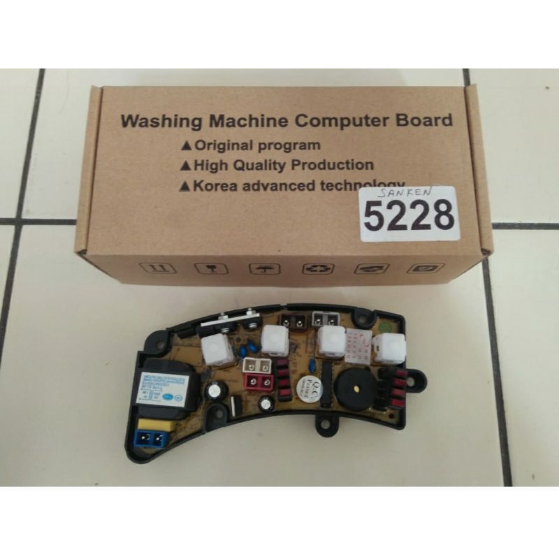 MODUL PCB 5228 MESIN CUCI SANKEN AWS-806
