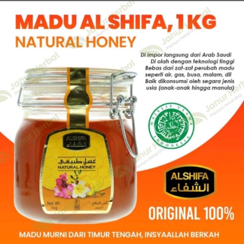 

madu al shifa kemasan kawat 1kg