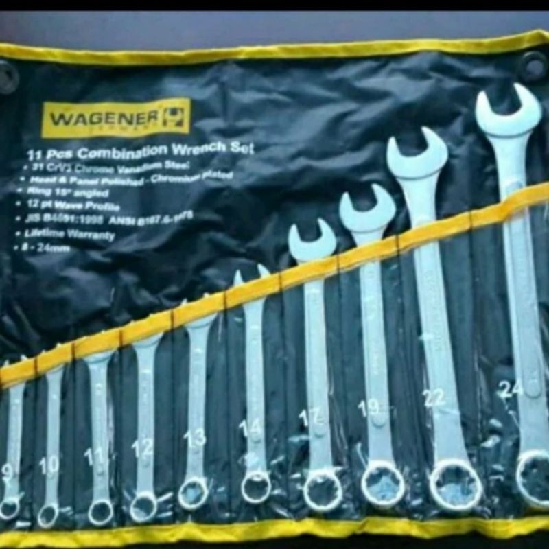 (ADK)Konci Ring Pas Set 11 Pcs WAGENER GERMANY