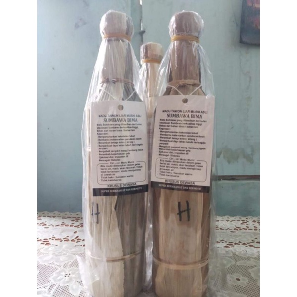 

Madu Asli Hutan Liar Sumbawa Bima (Madu Hitam Pahit 460ml)