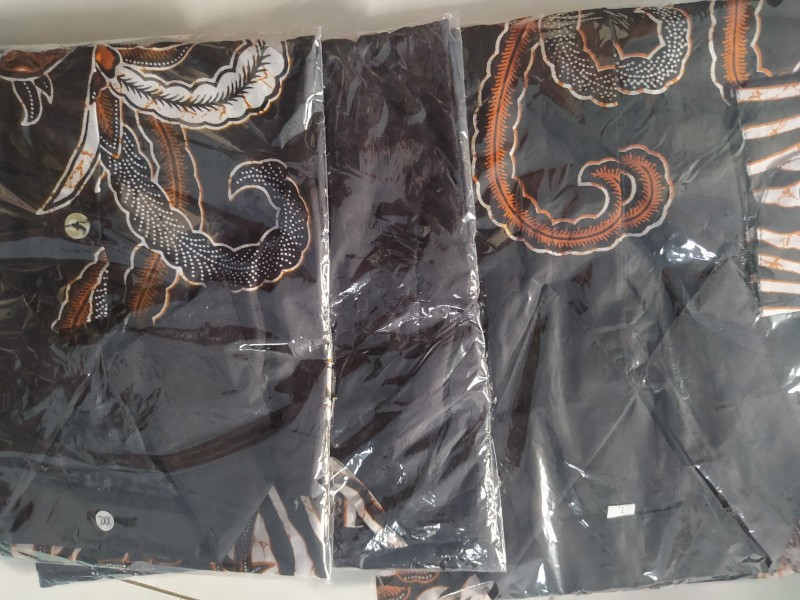 Couple Batik Keluarga || Setelan Couple Batik Ayah Ibu Anak Cewek