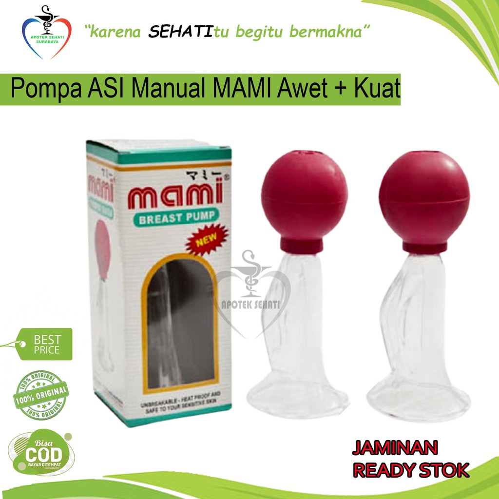 Alat Pemompa Asi Manual Kop Pompa ASI Awet Mami Breast Pump
