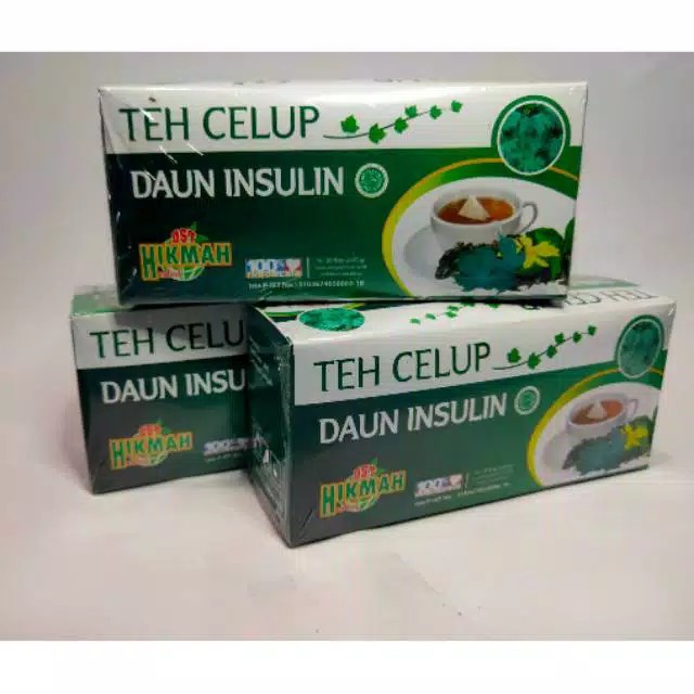 

Minuman Teh Kesehatan Teh Celup Daun Insulin Halal Original
