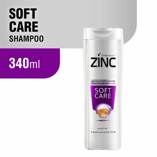 ZINC SHAMPOO 340 ML ANTI DANDRUFF SAMPO ZINC