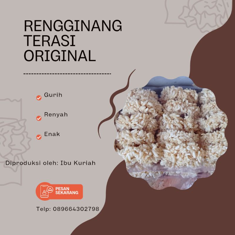 

RENGGINANG TERASI ORIGINAL (MATANG) 300GR