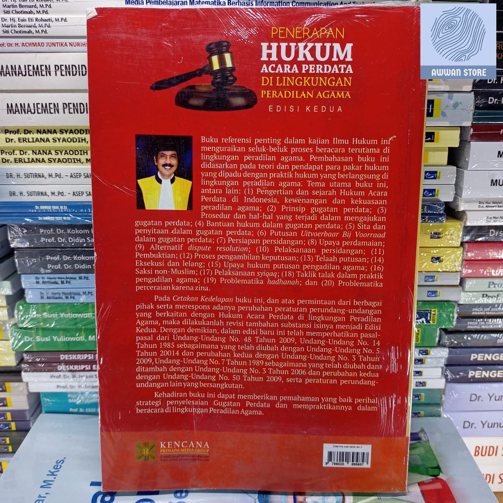 Penerapan Hukum Acara Perdata di Lingkungan Peradilan Agama oleh Abdul Manan-1