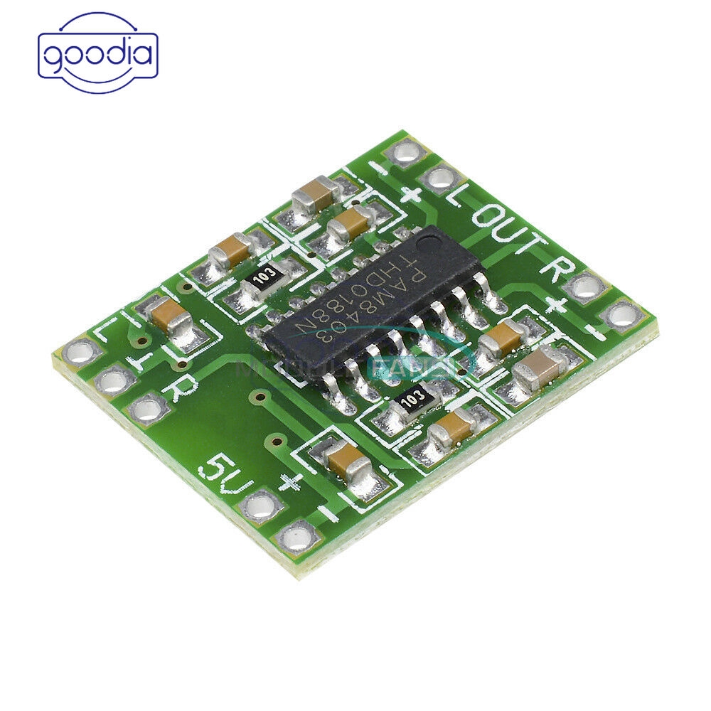 ✈【Fast/COD】✈ 1PC Digital Amplifier Board Class D 2*3W USB Power Mini PAM8403 Audio Module