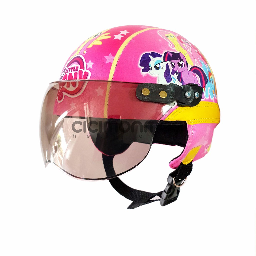 SPECIAL Helm Anak Retro Karakter My Little Pony