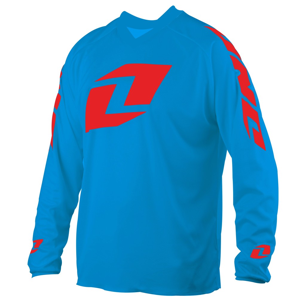 Kaos Jersey ONE Biru Merah