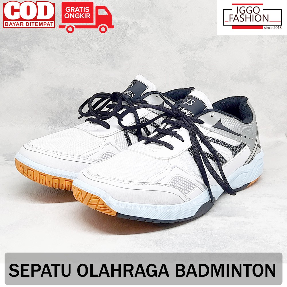IGGO SEPATU BULUTANGKIS PRIA SEPATU OLAHRAGA PRIA BADMINTON ORIGINAL BERKUALITAS SEPATU BULU TANGKIS