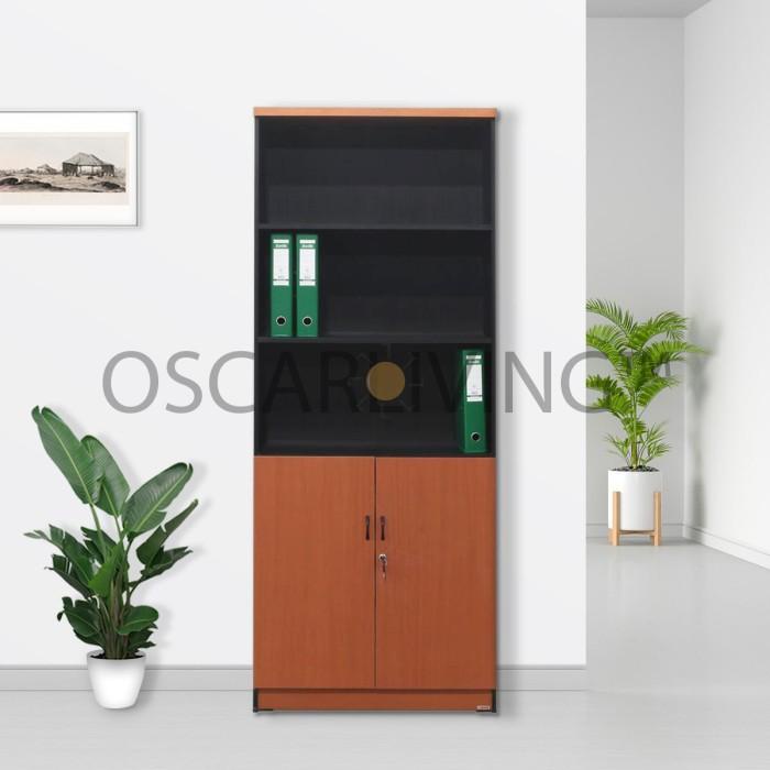 

Cabinet / Rak Buku Lemari Arsip Lunar Lrt 202 Cherry Tanpa Kaca - Promo