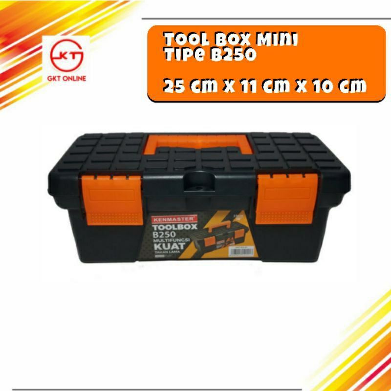 Kenmaster Toolbox Mini B250 Tool Box Tempat Alat Perkakas Serbaguna