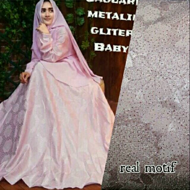 Gamis jaguar gliter