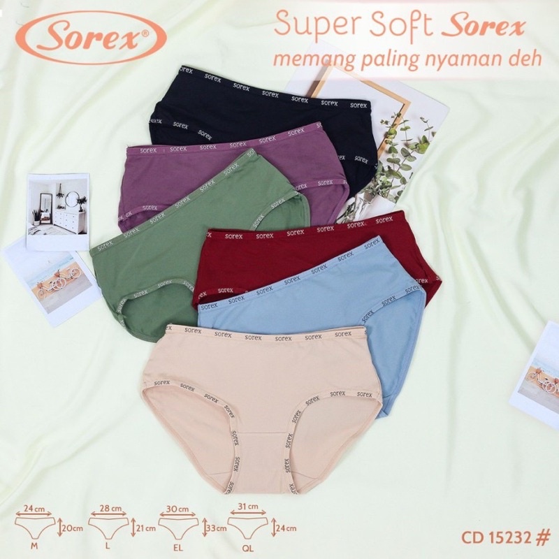 TOKO KL HARGA LUSINAN | Sorex 15232 CD Khusus Lusinan Super Soft Midi