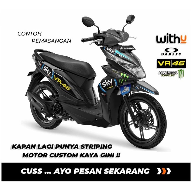 STRIPING BEAT ESP 2017/2019 sticker motor beat esp