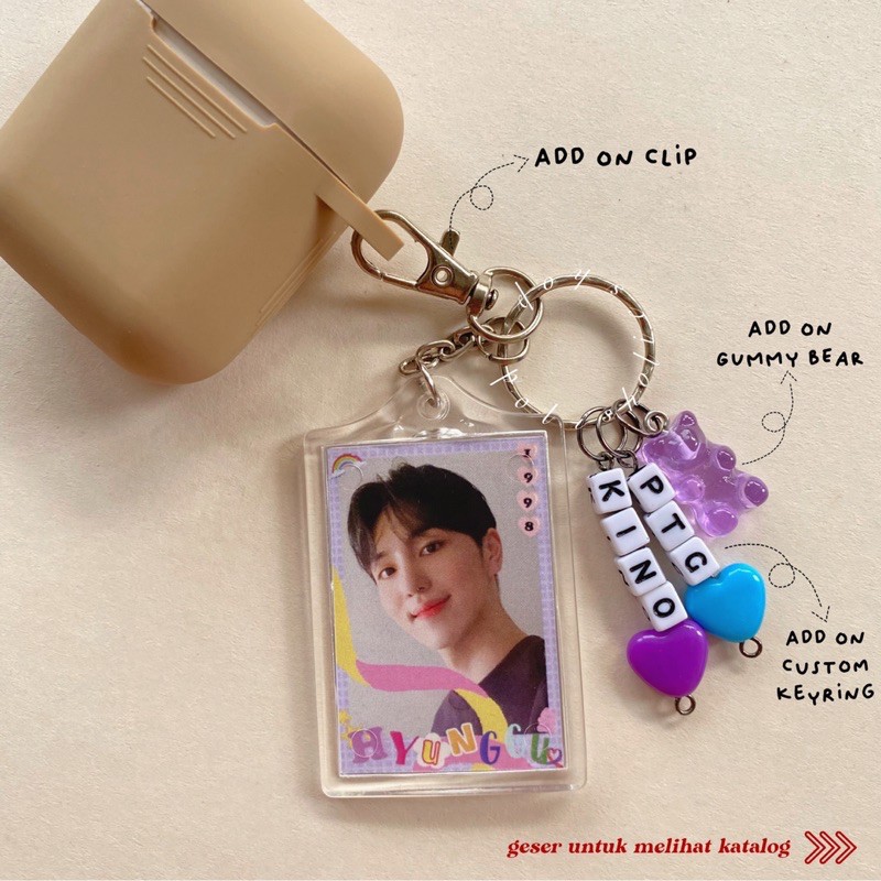 [READY] PENTAGON Acrylic Keychain Candy Keyring / Gantungan Kunci Akrilik KPOP PENTAGON