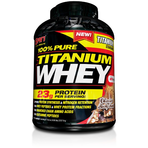 100% PURE TITANIUM WHEY 2 Lbs SAN NUTRITION