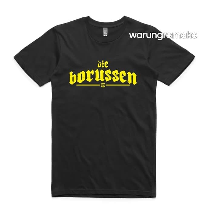 Kaos Promo Baju Combed 30S Distro Die Borussen BVB Dortmund Jersey