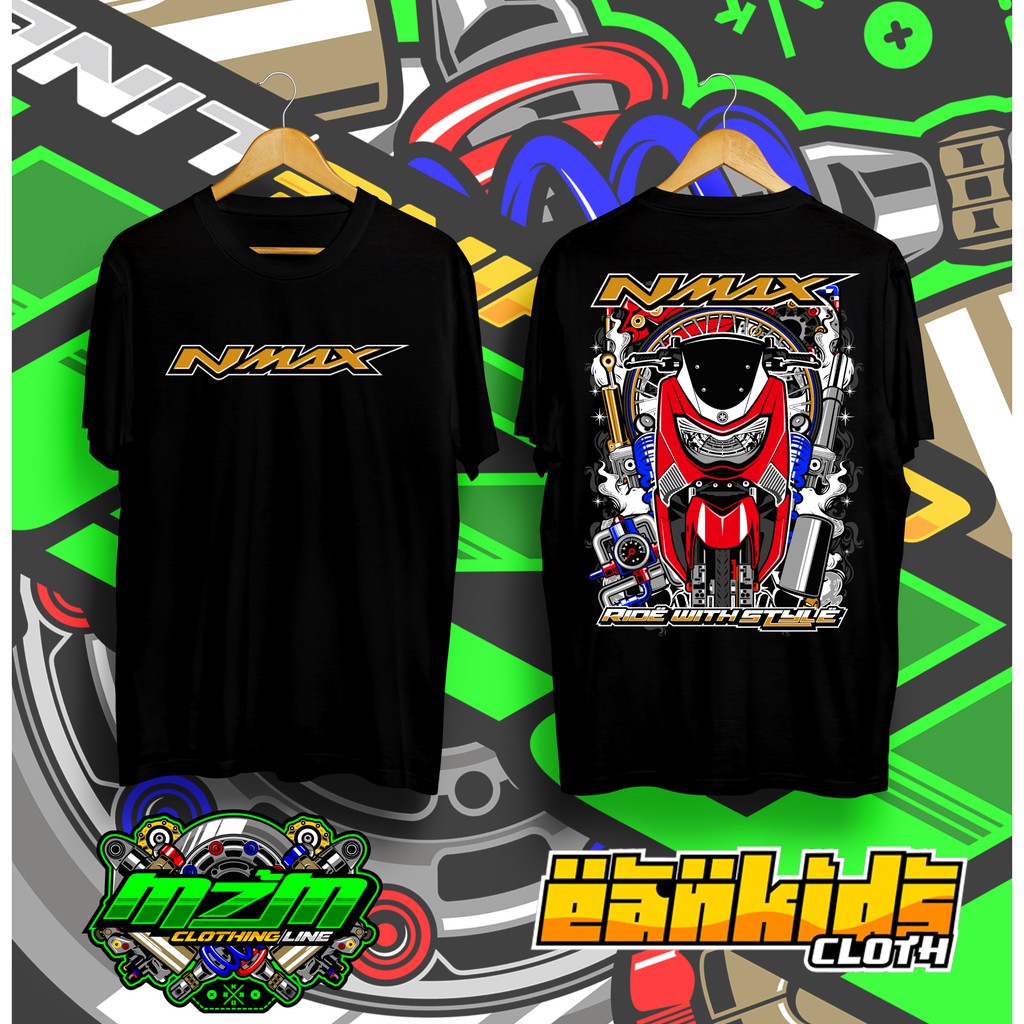 Baju kaos pria distro original/KAOS DISTRO  YAMAHA NMAX/kaos pria keren/pakaian pria/kaos mio/kaos n
