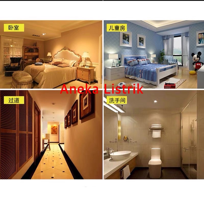 LAMPU SENSOR LED LIGHT SENSOR LAMPU MALAM LAMPU TIDUR LED BENTUK KOTAK LAMPU HIASAN DINDING istanaonline