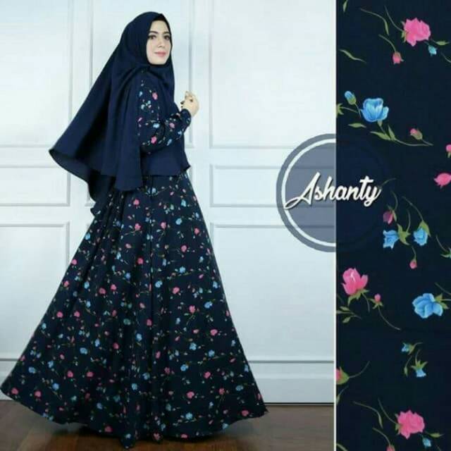 ONLY GAMIS, ASHANTY DRESS NAVY - Navy