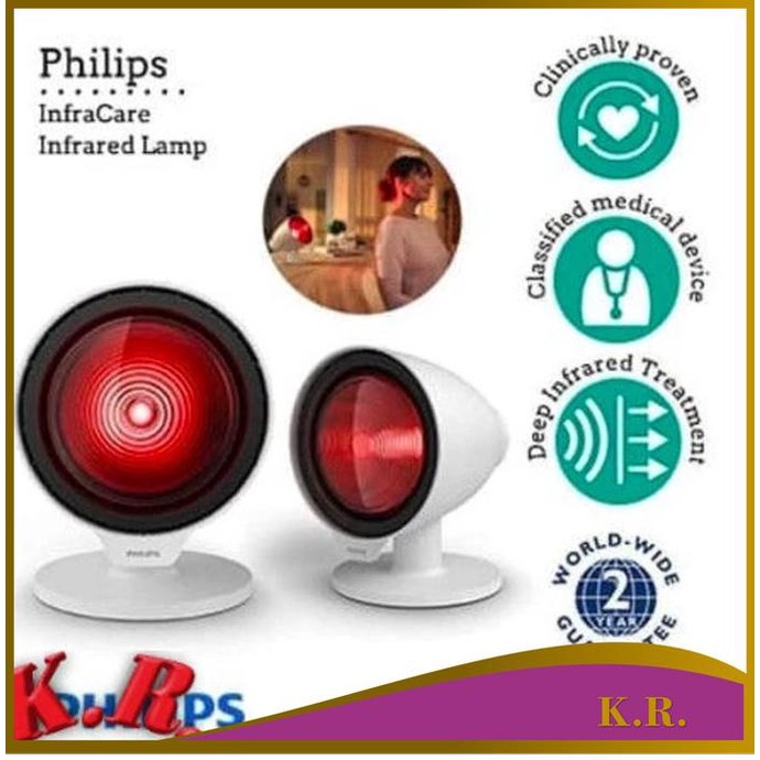 '+'+'+'+] KR Philips Infra Care PR-3110 - Infraphil PR3110 Lampu Fisioterapi