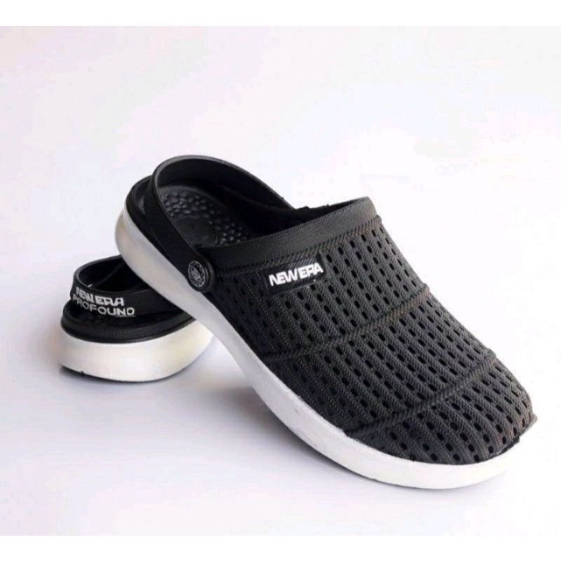 Sepatu Sandal Karet Pria Model Slop New Era MB6024 sandal selop karet sandal pria new era mb 6024 ta