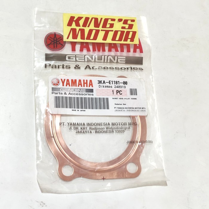 PAKING BLOK HEAD RX KING (3KA E1181) ASLI YAMAHA