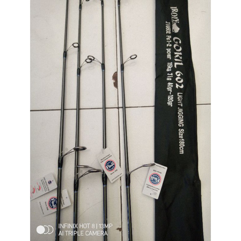 joran light jig iroly gokil pe 2/3