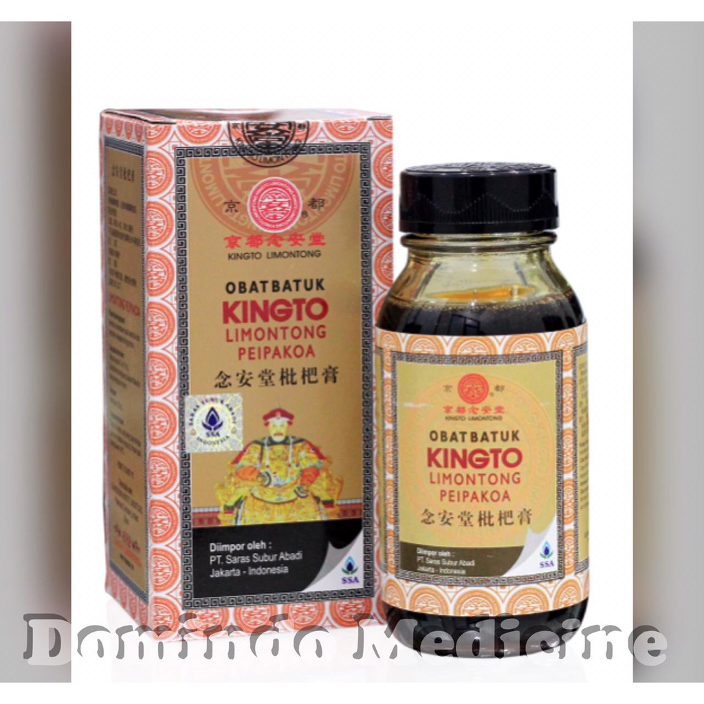 Obat Tradisional China KINGTO LIMONTONG PEIPAKOA 150ml