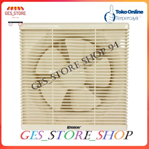 Krisbow Exhaust Fan 10 Inci 2 Arah Kipas angin Partisi/Blower ruangan/Wall Ventilating Ceiling