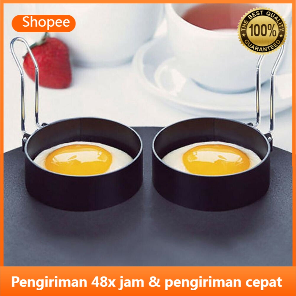 Cetakan Pancake Bahan Stainless Steel Nonpyorbite