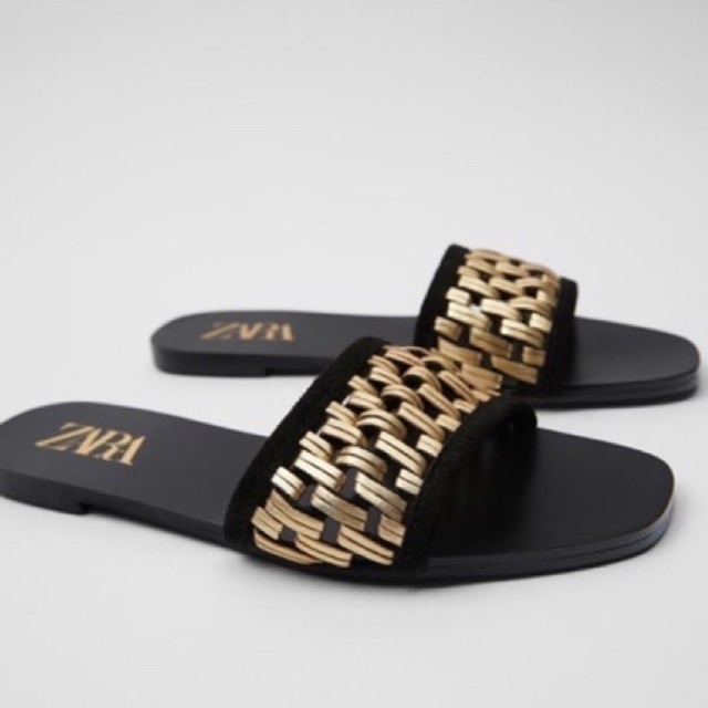 zara flat shoes