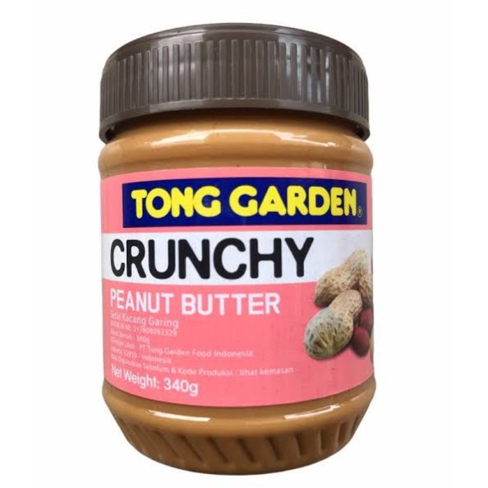 

Selai tong garden crunchy peanut butter 340gr