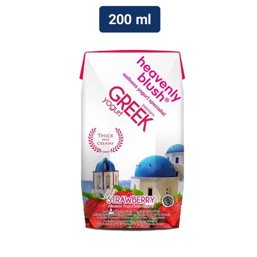 

Heavenly Blush Greek Yogurt Strawberry 200 ml