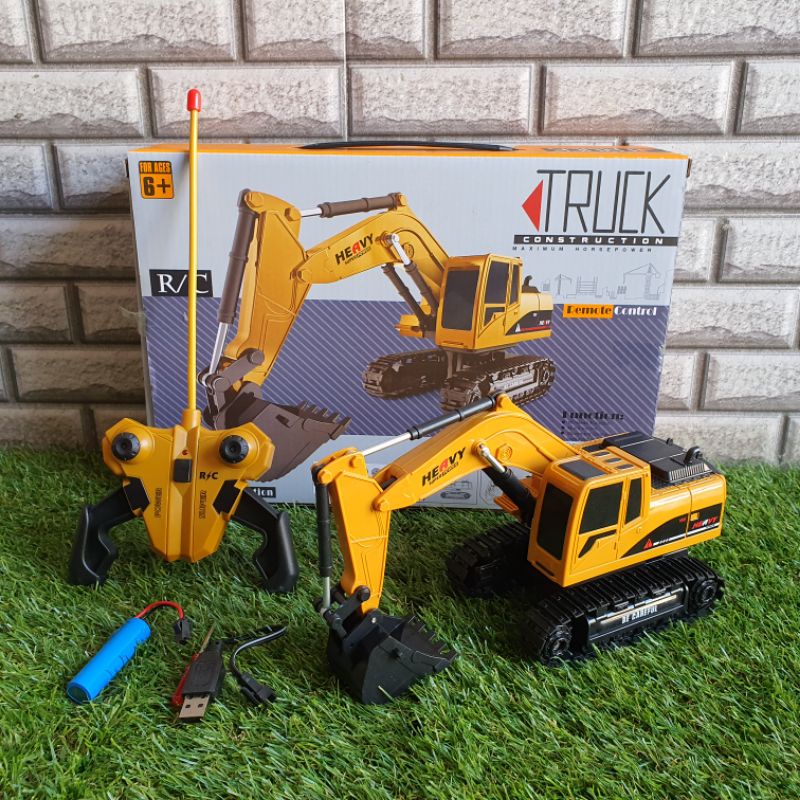 RC EXCAVATOR - MAINAN REMOTE CONTROL TRAKTOR BEKO - TRUK REMOT KONTROL