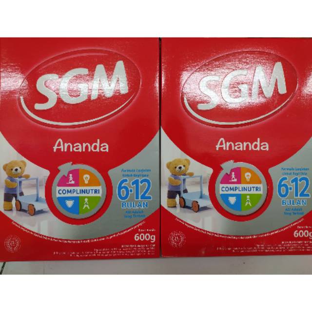 

SGM ANANDA 6-12 BULAN 600GR