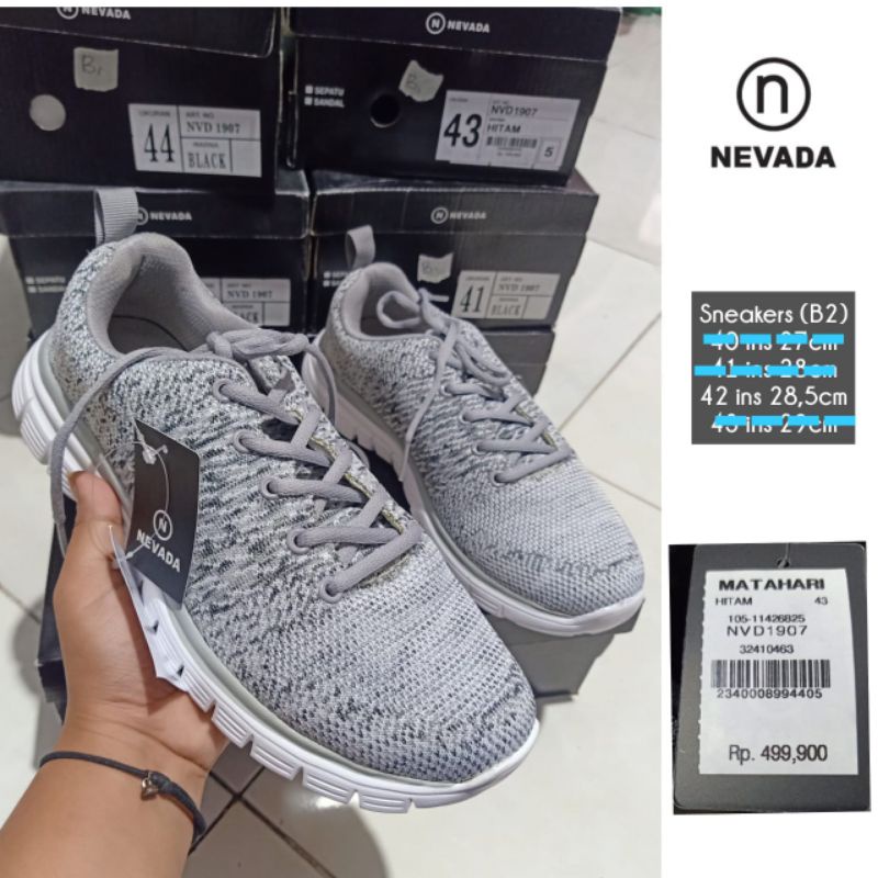 SEPATU OLAHRAGA / SNEAKERS PRIA NEVADA BRANDED MATAHARI MURAH SNKRSNVD227